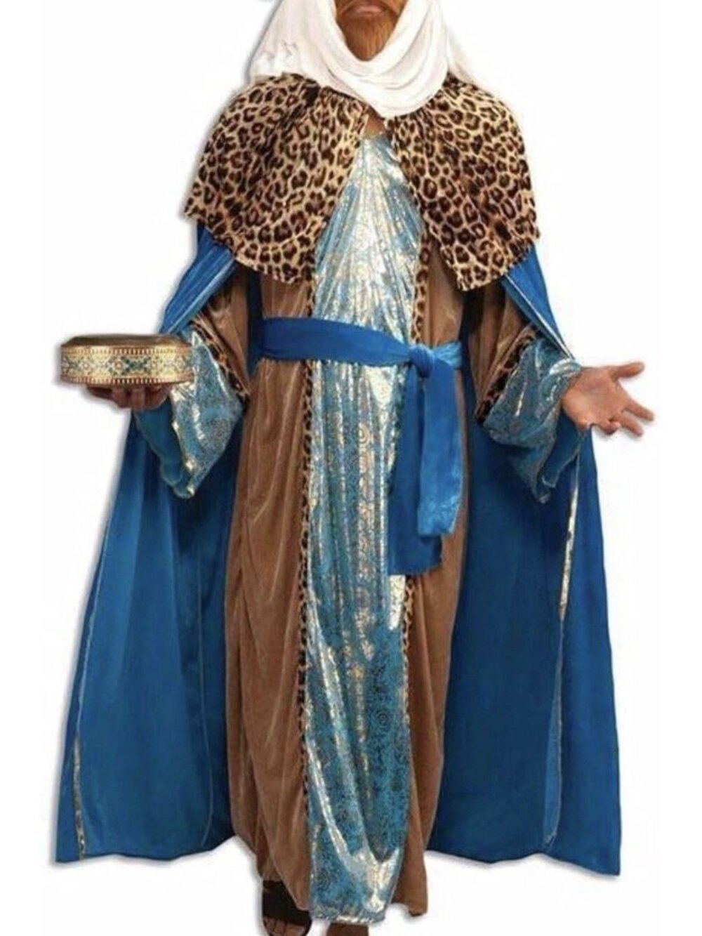 Biblical Times Sapphire Wiseman Costume Men’s Adult One Size Forum Novelties NEW - Picture 2 of 7